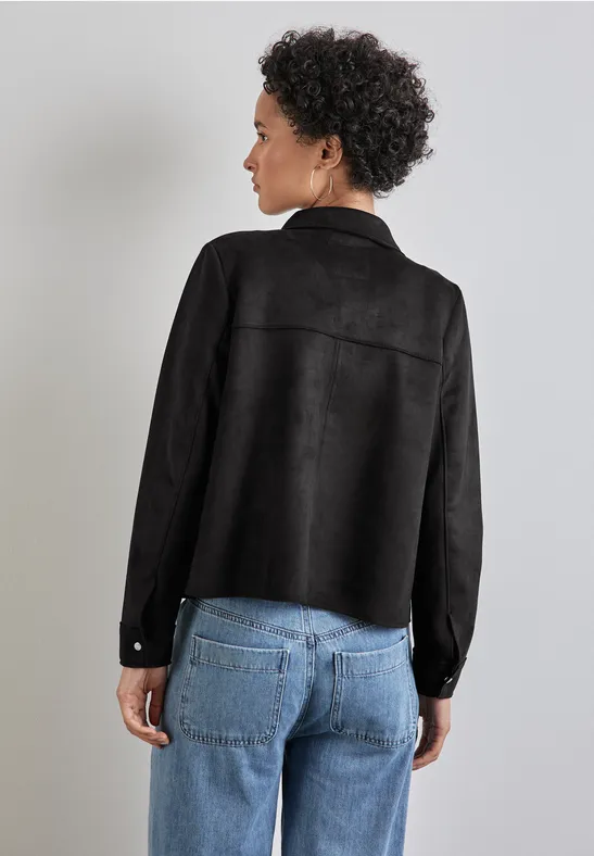 Street One Jacke in Velours-Optik Bestseller