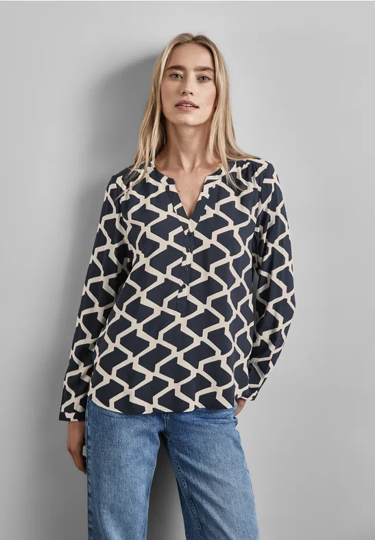 Street One Bedruckte Bluse - Style BAMIKA Tägliche Deals
