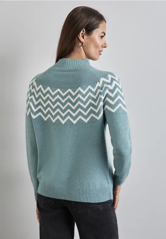 Street One Pullover mit Stehkragen Wochenangebot