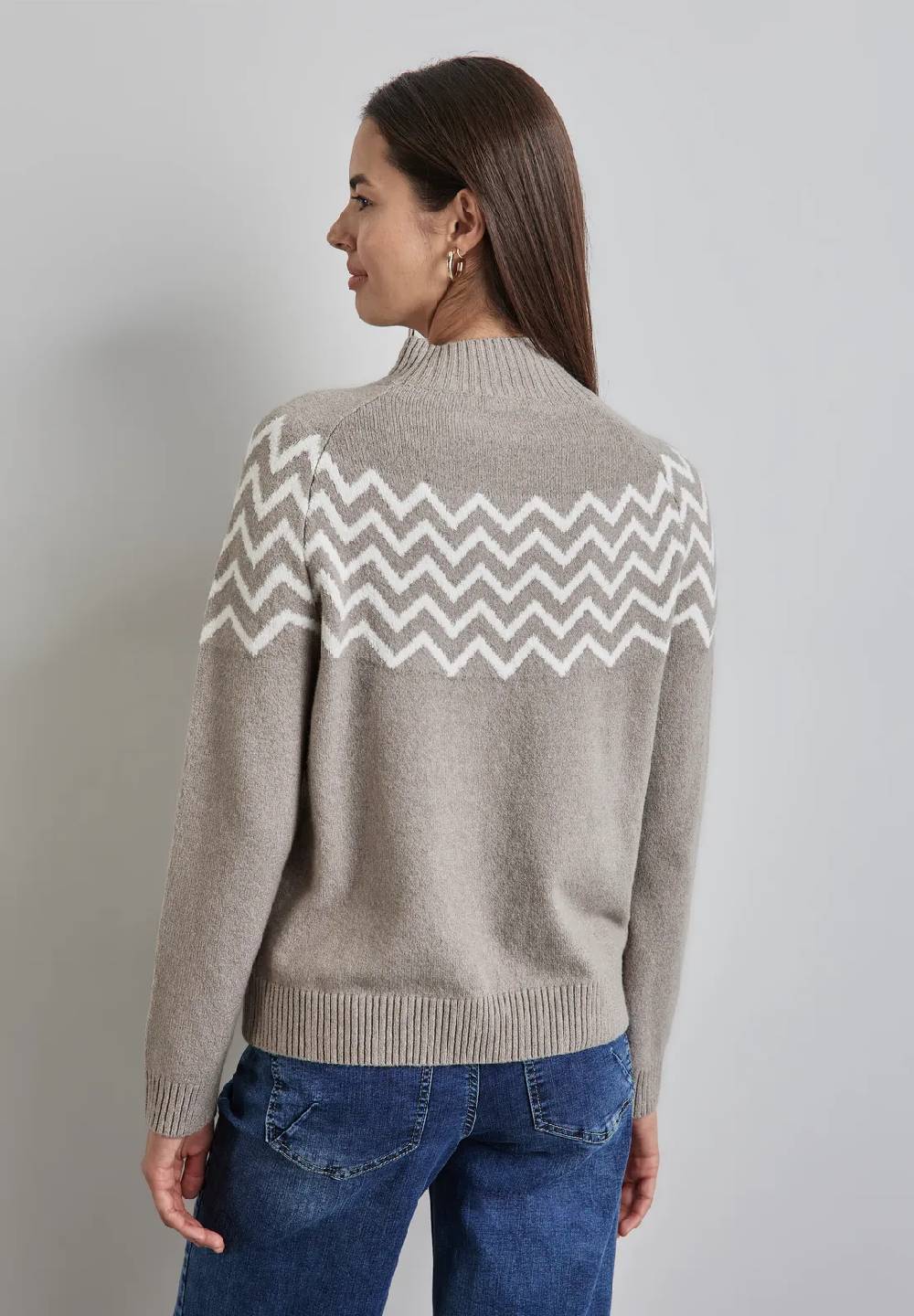 Street One Pullover mit Stehkragen Kostenlose Rückgabe