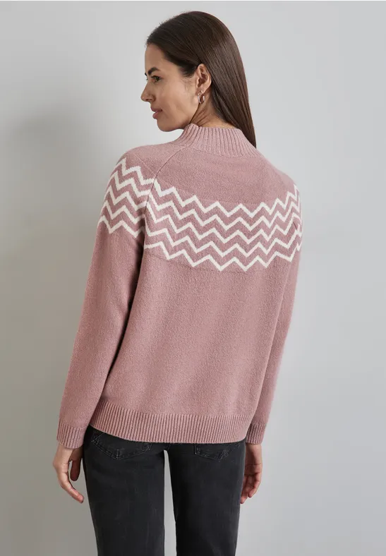 Street One Pullover mit Stehkragen Begrenzte Freigabe