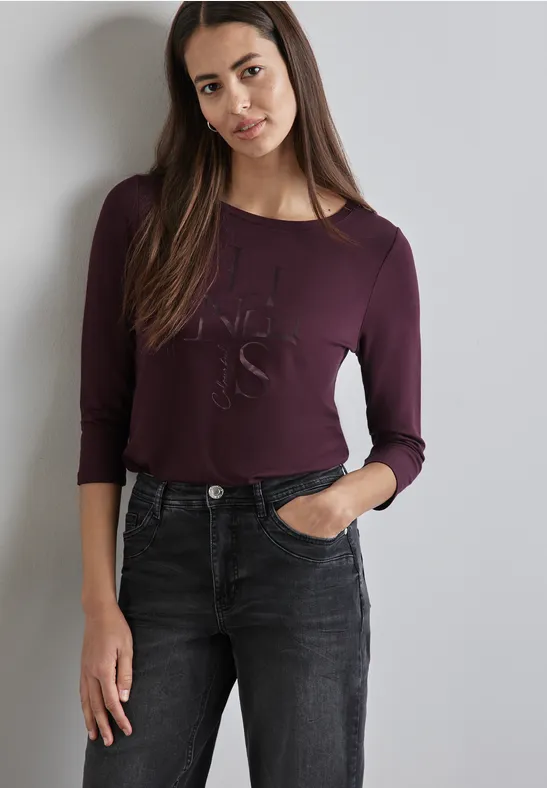 Street One Shirt mit Artwork Neueste Stile