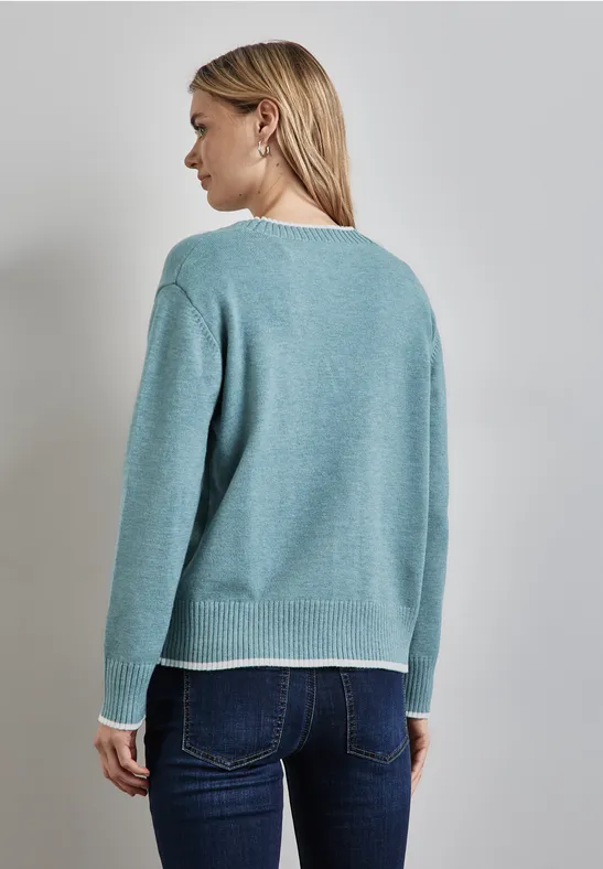 Street One Cardigan mit Tipping Bis zu 60% Rabatt
