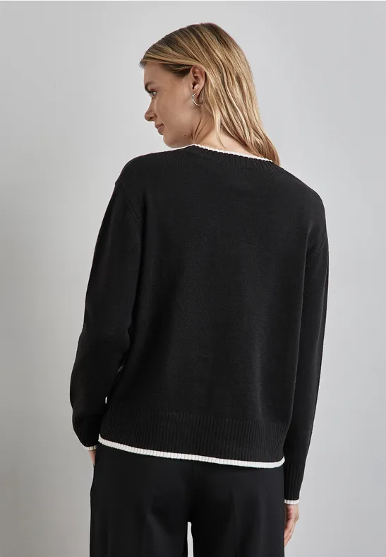 Street One Cardigan mit Tipping Bis zu 65% Rabatt