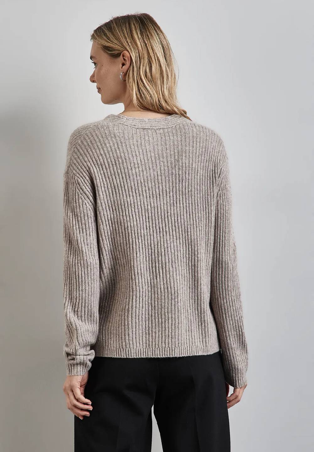 Street One Struktur-Pullover Sonderangebot der Fabrik
