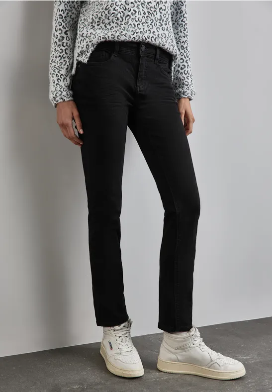 Street One Straight Leg Jeans - Style IOWA Nur noch ein Tag übrig