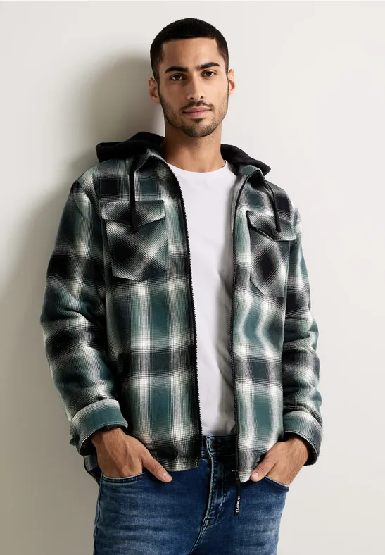 Street One Padded Overshirt mit Kapuze 50% Rabatt für begrenzte Zeit