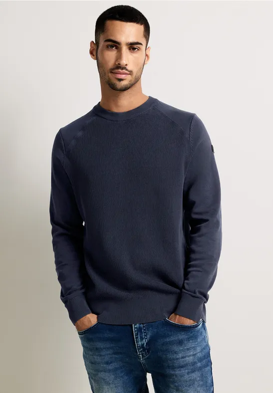Street One Pullover in Washedoptik Online