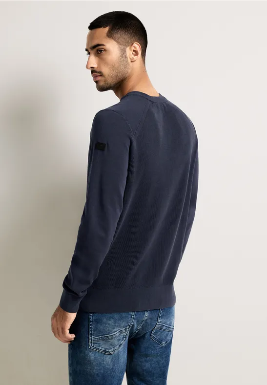 Street One Pullover in Washedoptik Online