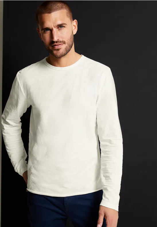 Street One Slub Langarmshirt Angebote