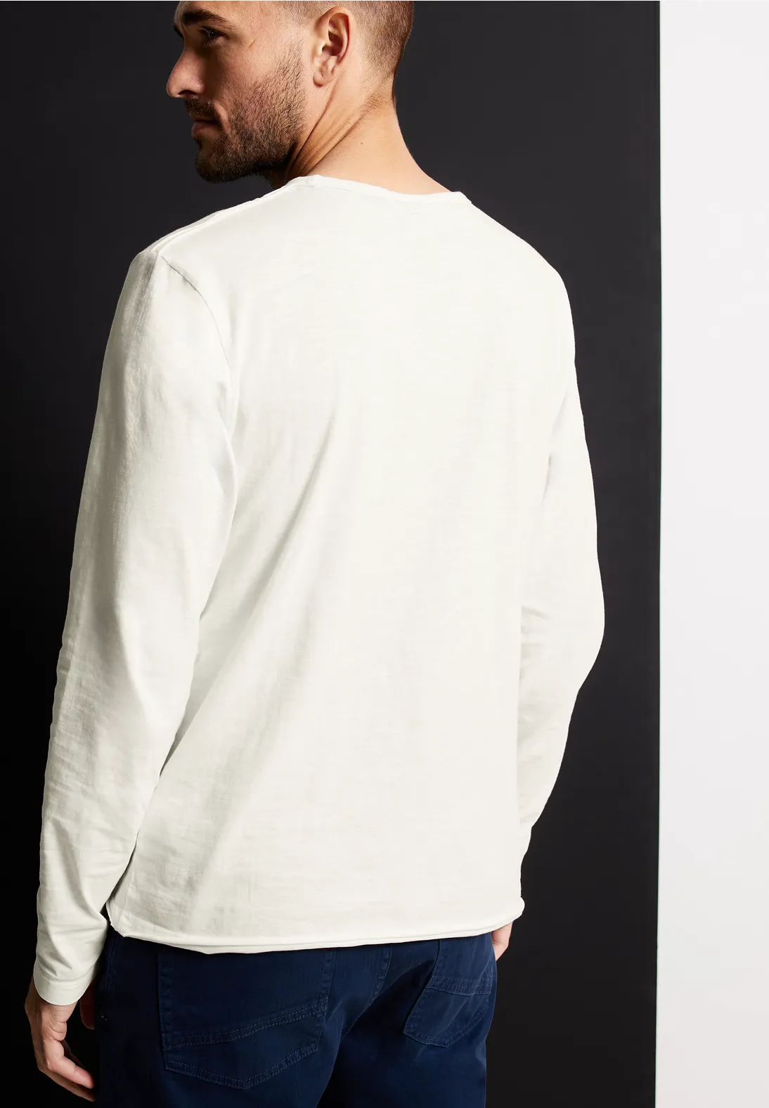 Street One Slub Langarmshirt Angebote