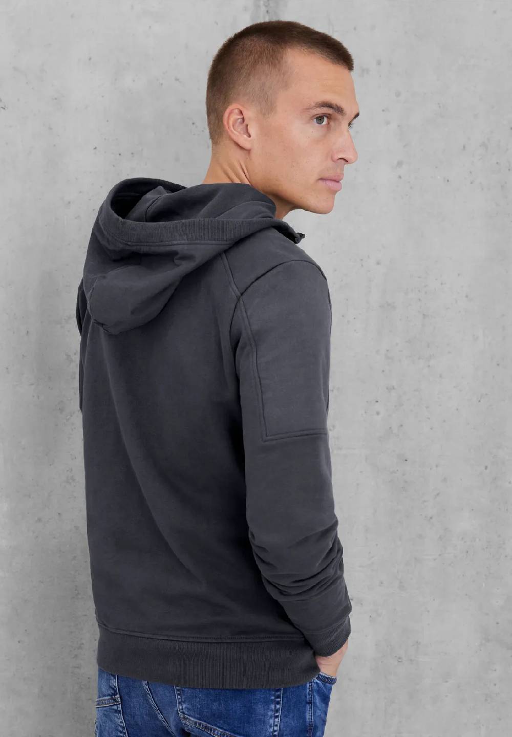 Street One Sweatshirtjacke mit Kapuze Blitzverkäufe