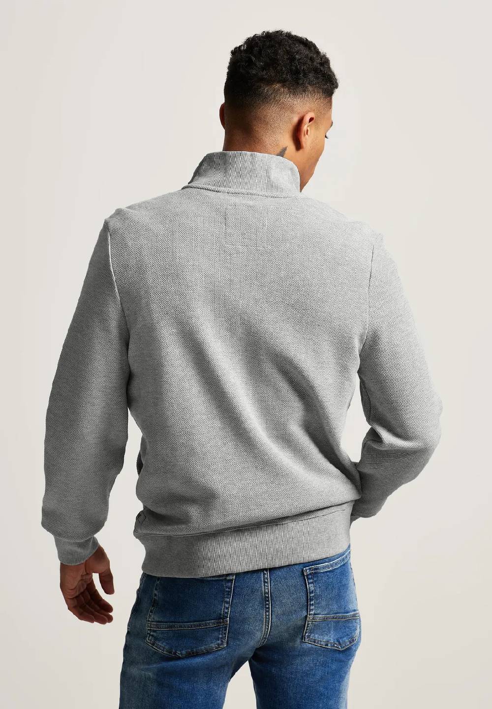 Street One Sweatjacke mit Zipper Rabatt