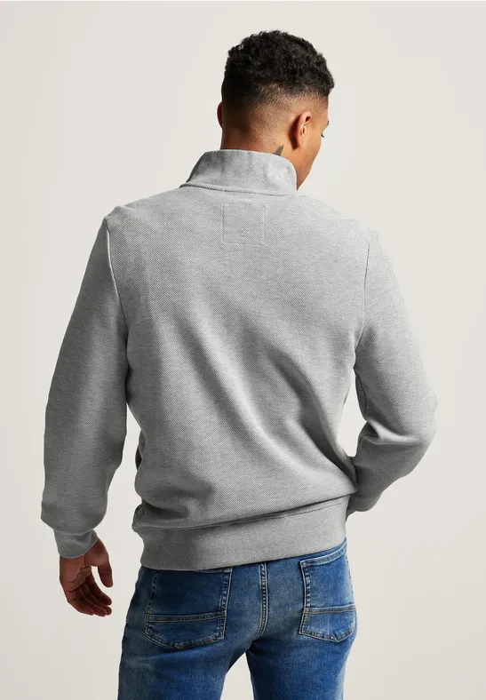 Street One Sweatjacke mit Zipper Rabatt