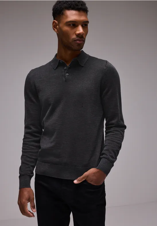Street One Strick Polo Pullover Günstig kaufen