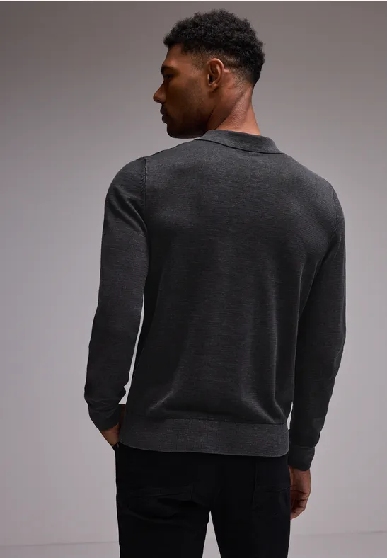 Street One Strick Polo Pullover Günstig kaufen