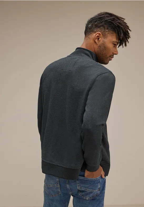 Street One Strukturmix Sweatjacke Online Shopping