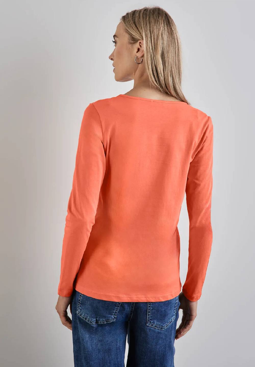 Street One Basic Langarmshirt Saisonschlussverkauf