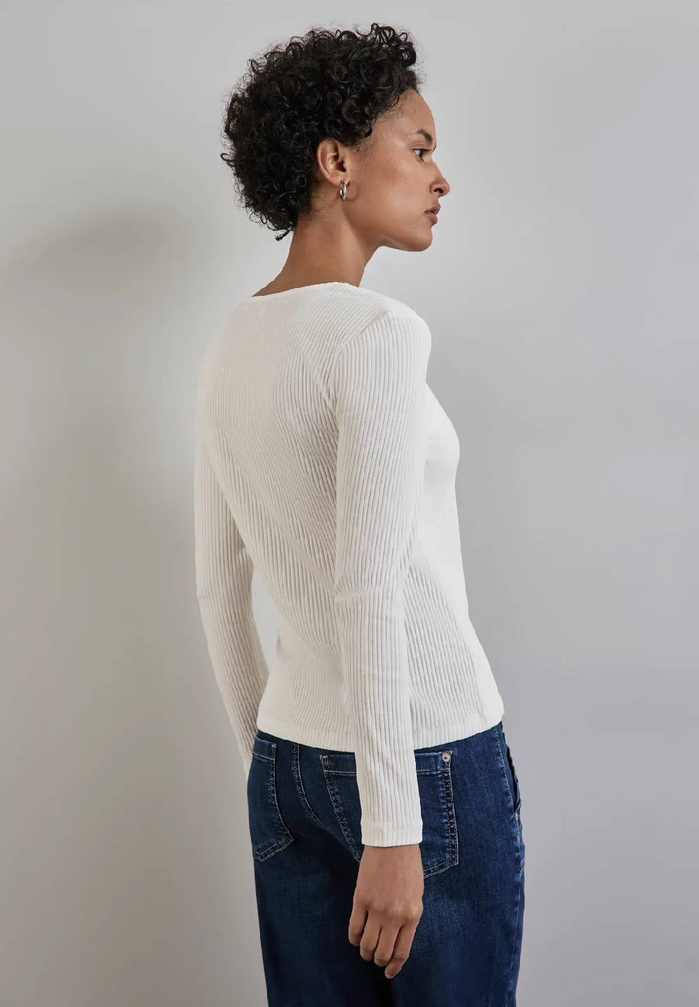 Street One Shirt mit Herzausschnitt Top Angebot