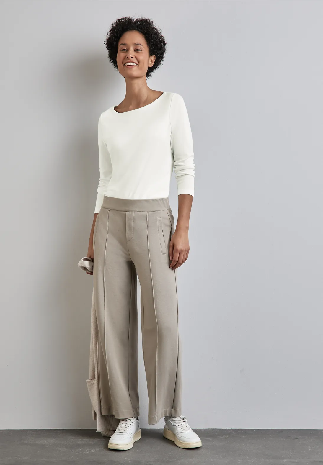 Street One Shirt mit U-Boot-Ausschnitt Zeitlich begrenztes Angebot