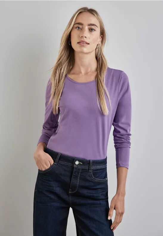 Street One Basic Langarmshirt Exklusive Angebote