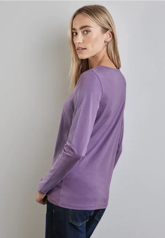 Street One Basic Langarmshirt Exklusive Angebote