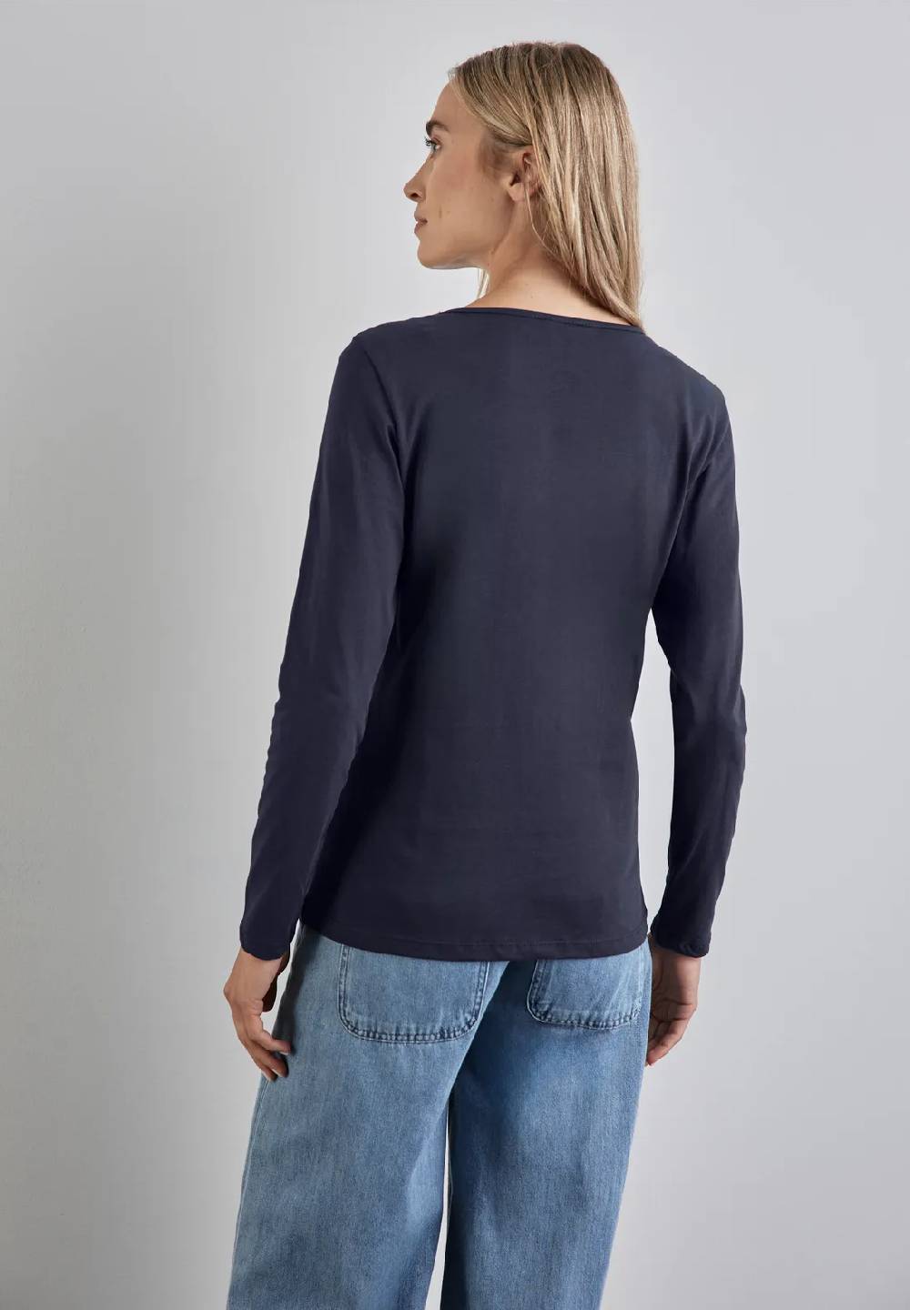 Street One Basic Langarmshirt Super Sparpreis