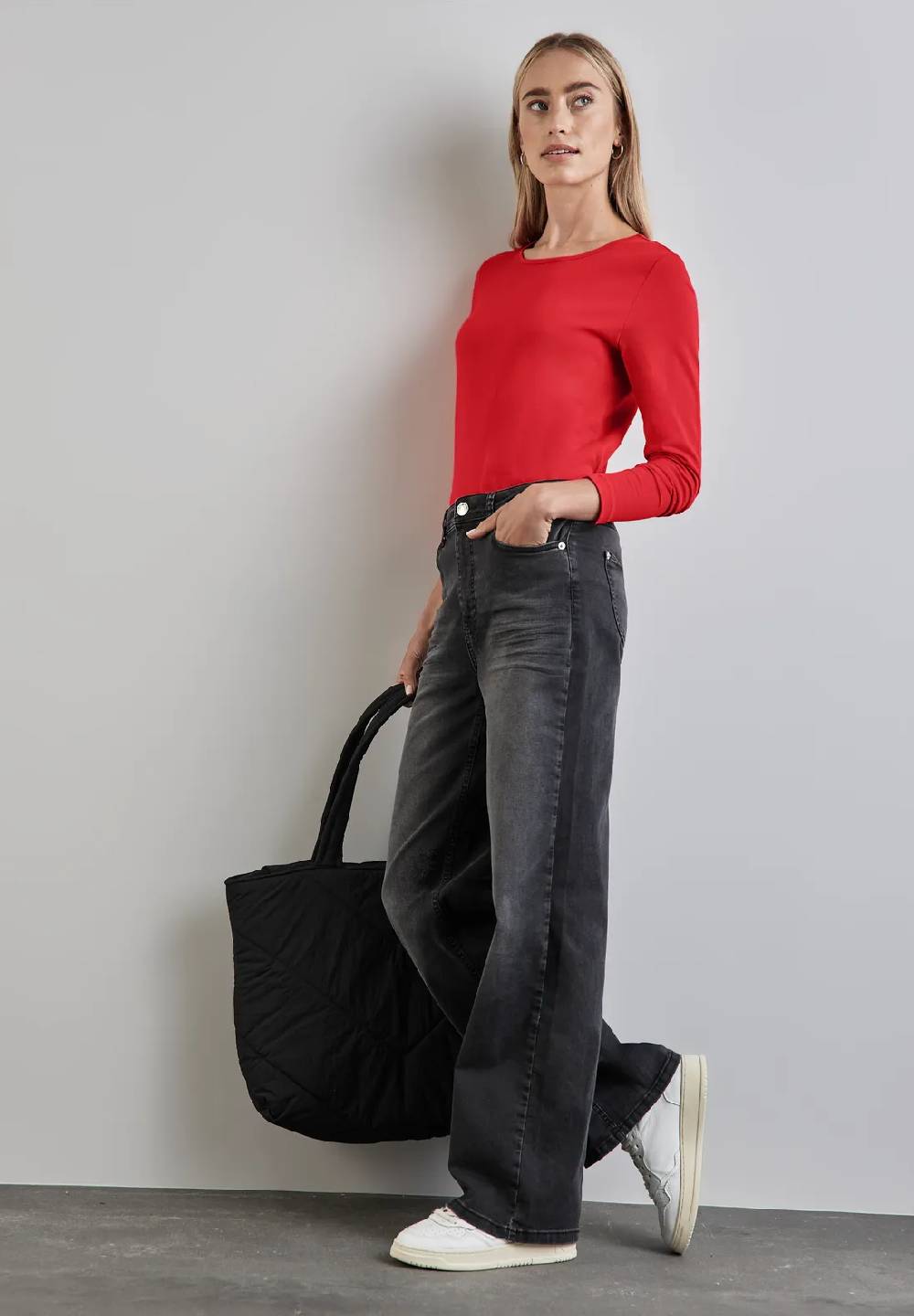 Street One Basic Langarmshirt Letzte 3 Tage
