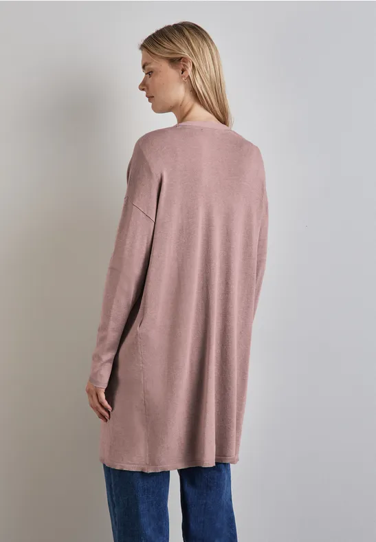 Street One Langer Feinstrickcardigan Sonderangebot der Fabrik