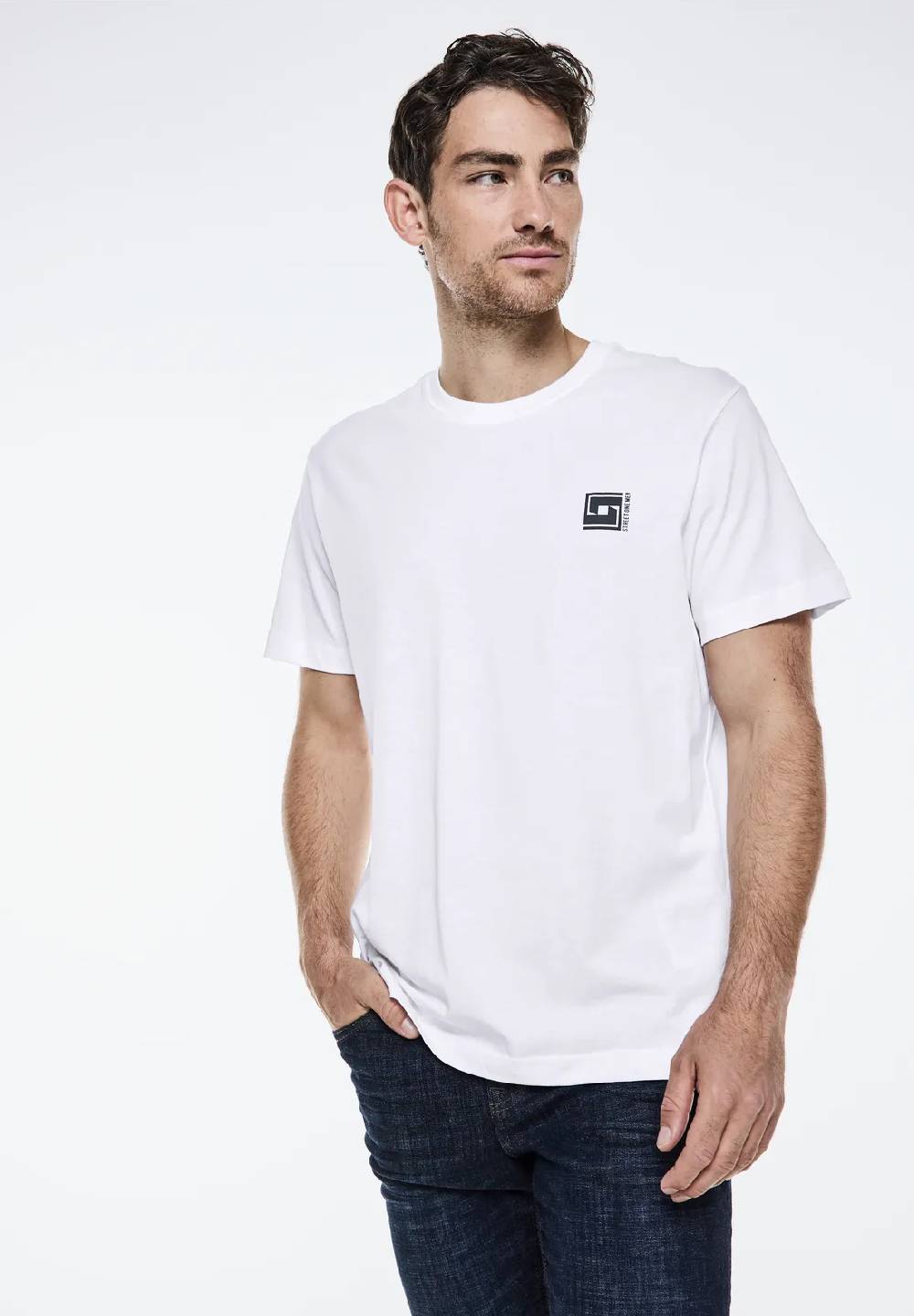 Street One T-Shirt mit Chestartwork