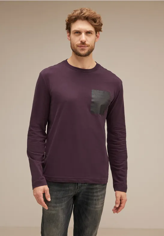 Street One Langarmshirt mit Print Nur noch ein Tag übrig