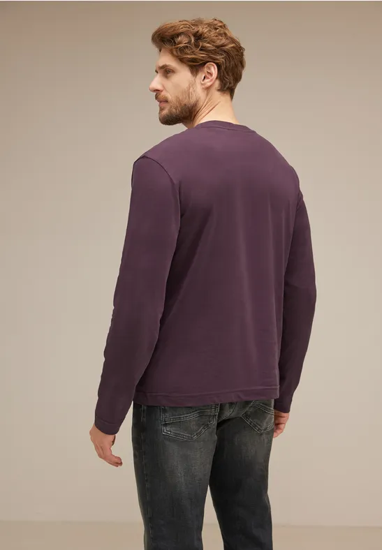 Street One Langarmshirt mit Print Nur noch ein Tag übrig