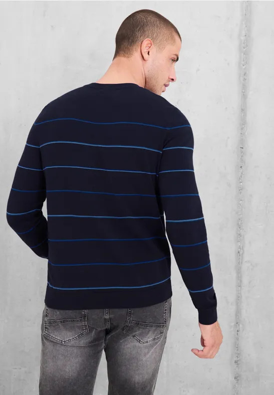 Street One Gestreifter Strickpullover Online