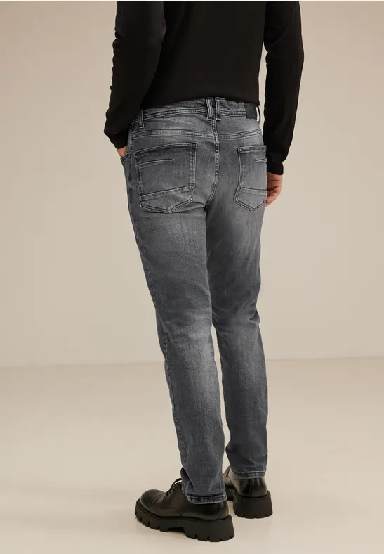 Street One Graue Regular Fit Jeans - Style PLAYER Angebote