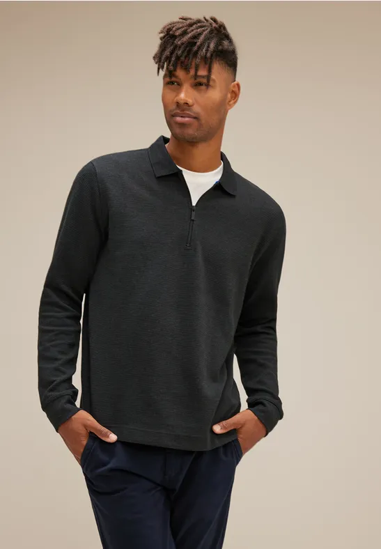 Street One Struktur Zipper Sweatshirt Hotsell