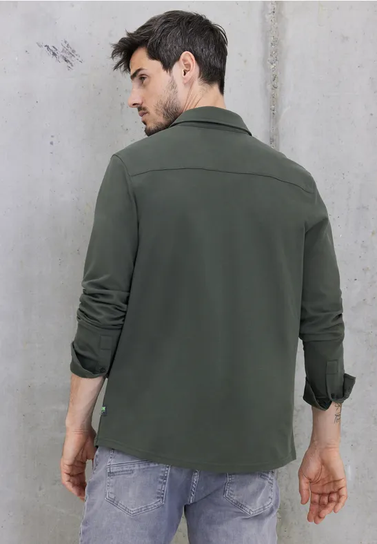 Street One Piqué Langarmhemd Meist gekauft