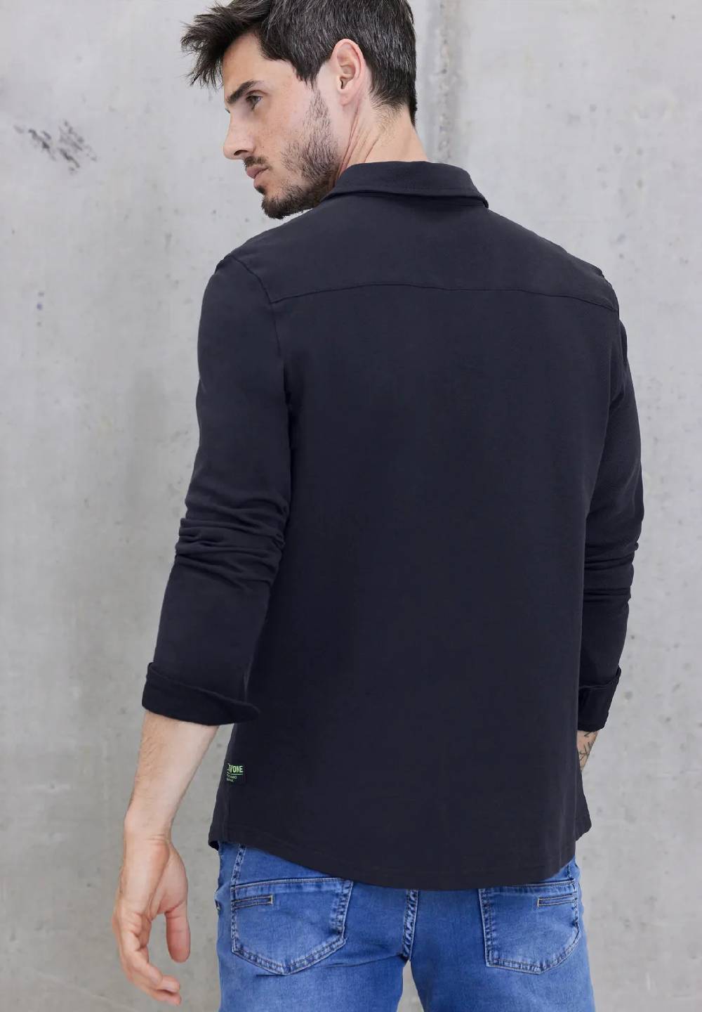 Street One Piqué Langarmhemd Blitzverkäufe