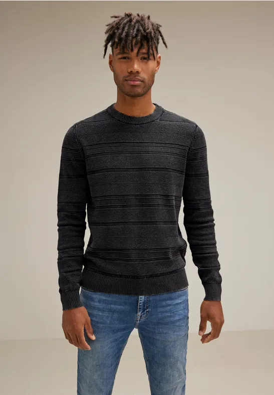 Street One Struktur-Mix Pullover Fabrikpreis