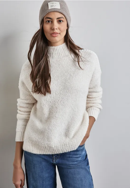 Street One Bouclé-Pullover Weihnachtsangebot