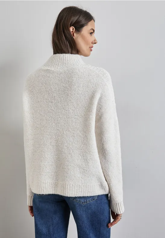 Street One Bouclé-Pullover Weihnachtsangebot