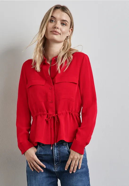 Street One Bluse mit Tunnelzug Osterangebot
