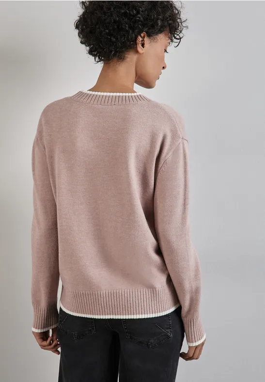 Street One Pullover mit Tipping Top Angebot