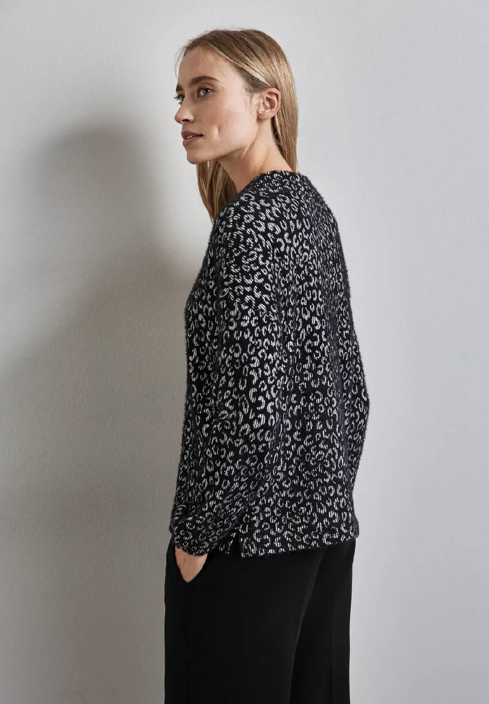 Street One Flauschiges Leo-Shirt Blitzangebot