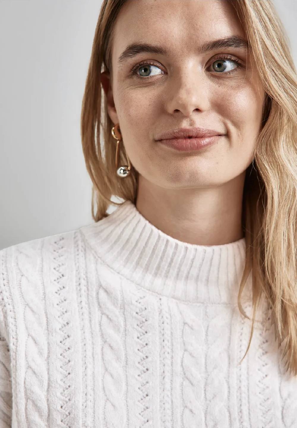 Street One Pullover mit Strickmuster