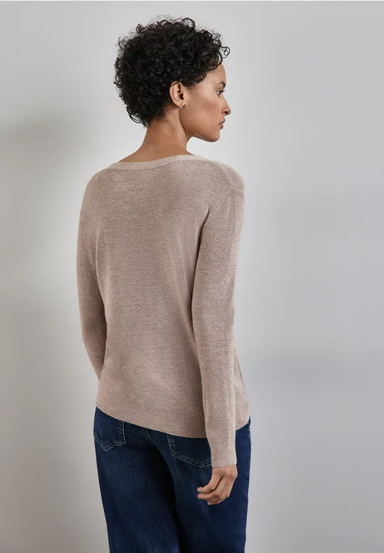 Street One Basic Pullover Tiefpreis