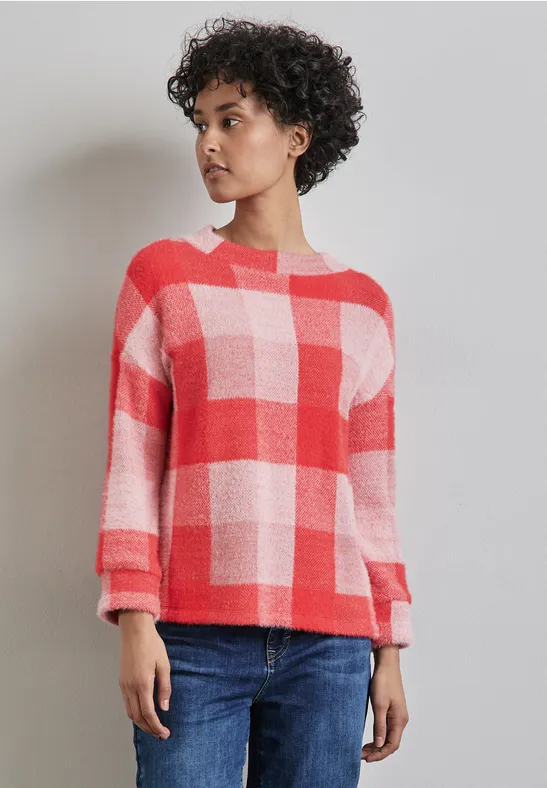 Street One Kariertes Turtleneck Shirt Wochenangebot