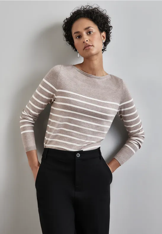 Street One Gestreifter Pullover JETZT KAUFEN