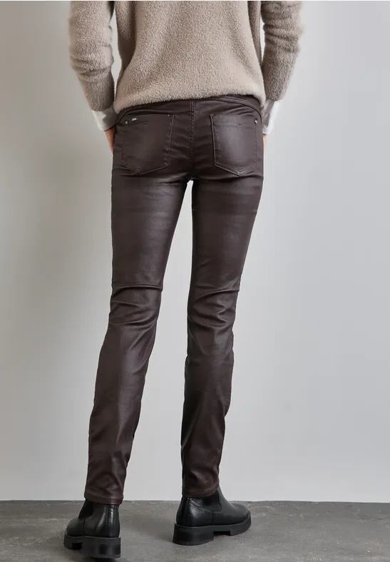 Street One Coating Hose im Slim Fit - Style YORK Nur für heute