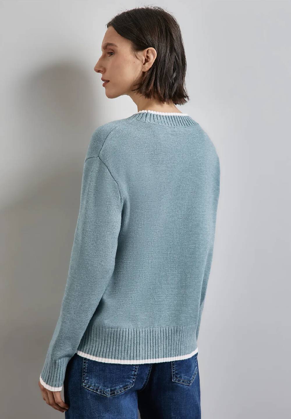 Street One Pullover mit Tipping Vierteljährliche Förderung