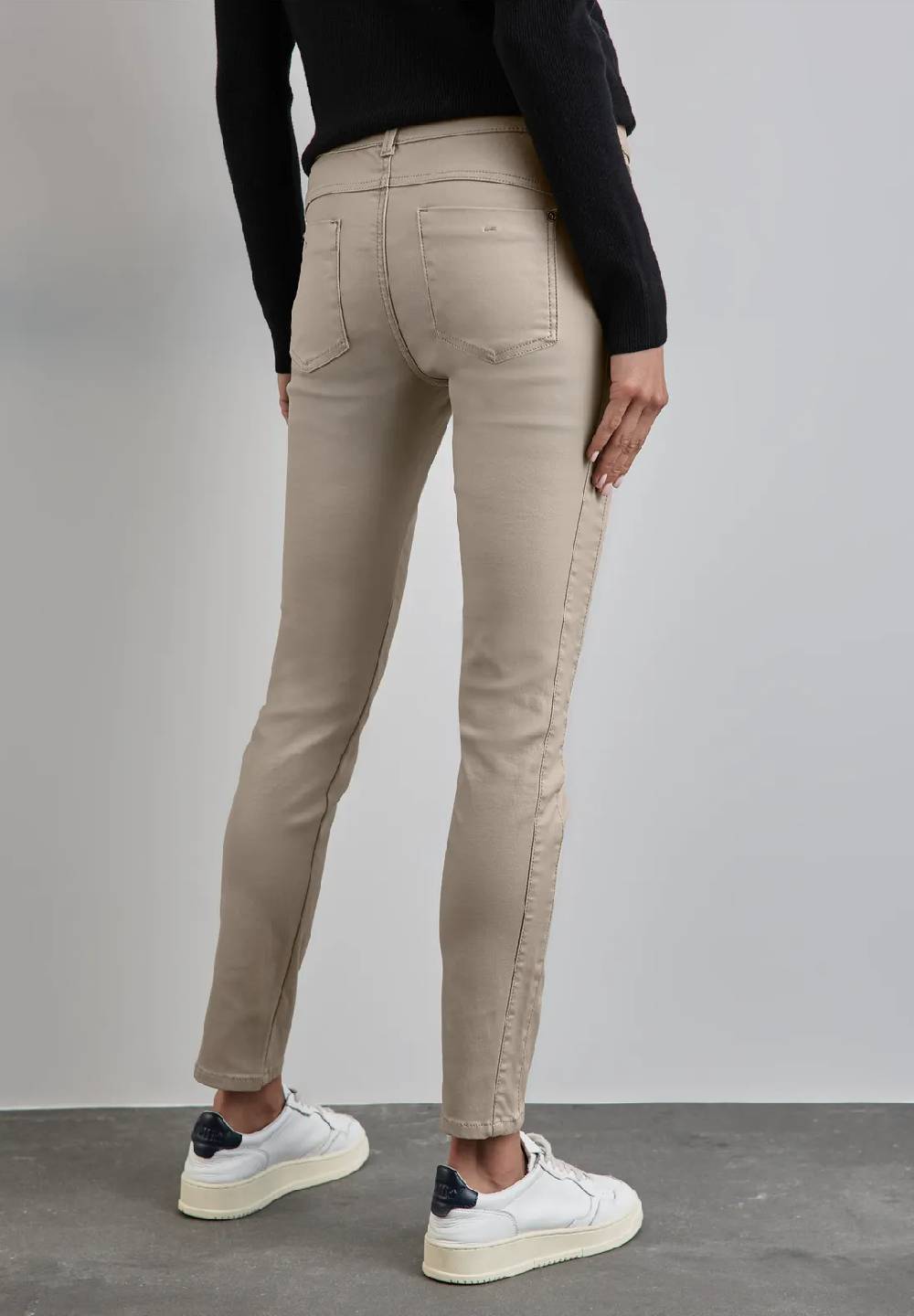 Street One Beschichtete Slim Fit Hose - Style YORK Bis zu 55% Rabatt